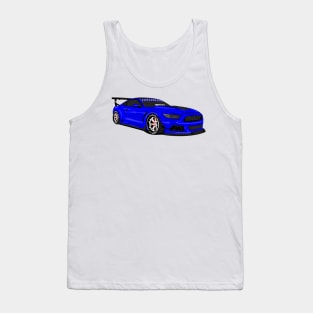 MUSTANG WIDEBODY BLUE Tank Top